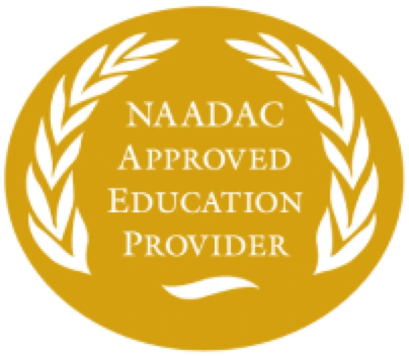 Approved by National Association for Alcoholism and Drug Abuse Counselors (NAADAC) for providing education.