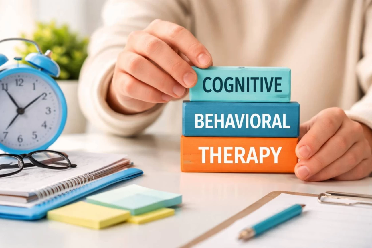 CBT and exposure techniques that work explained in a TEAM-CBT therapist training