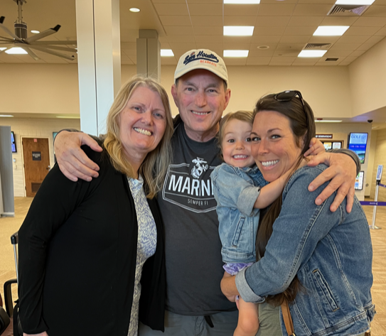 picture of Stephen Harris and family